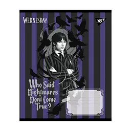 Зошит Yes Wednesday Таємничі уроки А5 48 аркушів клітинка (768269), в асортименті - мініатюра 2