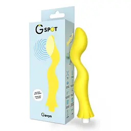 Вібратор для точки G GAVYN, колір: жовтий G-SPOT (Іспанія) G-SPOT GS907440 103080 - мініатюра 4