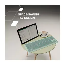 Клавіатура Canyon OnType 10 TKL Mechanical Silent Low-profile USB UA Green (CNS-HKB10GR) - мініатюра 10