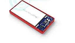 Портативний зовнішній акумулятор Pineng PN-963 10000 mAh Power Bank Чорний - мініатюра 5