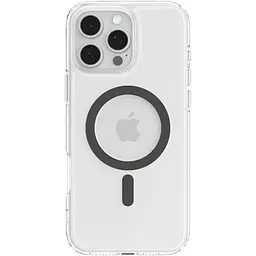 Прозорий чохол Spigen Ultra Hybrid MagSafe Graphite для iPhone 16 Pro (ACS08130) - мініатюра 5