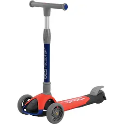 Самокат Best Scooter 62х17х31 см Чорно-червоний 000231461