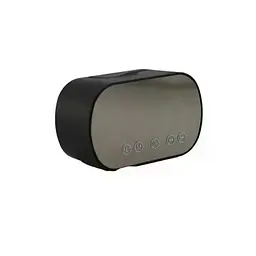 Bluetooth колонка з годинником S15 BT - портативна бездротова колонка з будильником, FM-радіо, LED-дисплеєм і підтримкою microSD