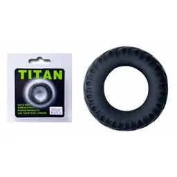 Ерекційне кільце TITAN cock ring green Baile BI-210146 16940