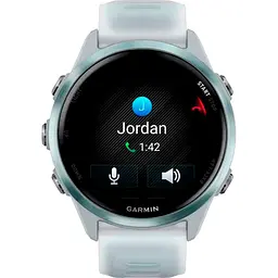 Смарт-годинник Garmin Forerunner 570 42mm Cloud Blue Aluminum with Translucent Whitestone/Cloud Blue Band (010-02970-01) [142392] - мініатюра 4
