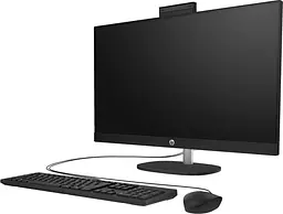 Моноблок HP 27 27-cr1005ua FHD IPS/Intel U7-155U/16GB/512SSD/UMA/DOS/Jet Black (D3MU2EA) - мініатюра 3