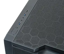 Корпус Chieftec GAMING CUBE CI-01B-OP mATX, без БЖ, Black - мініатюра 7