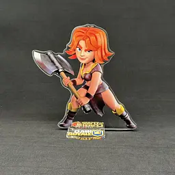 Акрилова колекційна фігурка Clash of Clans, Clash Royale Валькірія 15 см