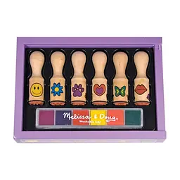 Набор для творчества Melissa & Doug штампы Смайлики (MD2407)