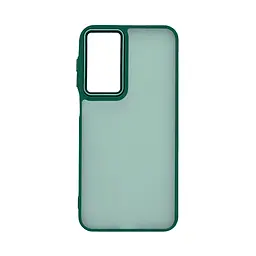 Противоударный чехол для Samsung Galaxy A16 4G (A165), Frame, зеленый, панель-накладка, термополиуретан TPU + поликарбонат PC, защита всего корпуса, защита кнопок и камеры, устойчив к деформациям, ArmorStandart (ARM84802)