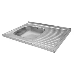 Кухонна мийка Kroner KRP Dekor-6080L (0,6 мм) CV022814, Decor - мініатюра 6