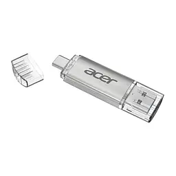 Флеш-накопичувач USB 32Gb UT300, Silver, Type-C / USB 3.2 Gen 1 (BL.9BWWA.588) Acer teh0029156