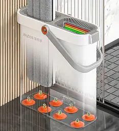 Швабра з віджимом та відром Joybos M03 Flat Floor (18031325) - мініатюра 8