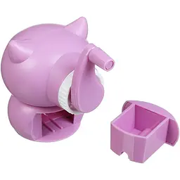 Чинка для олівців Zibi Owl Kids Line механічна фіолетова (ZB.5509) - мініатюра 3