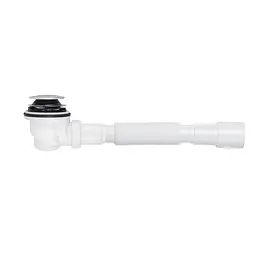 Сифон для душового піддону Kroner KRP-ST08 1 1/2"×60, D-64 з системою Click-Clack, з гнучкою трубкою 40/50 мм CV032071