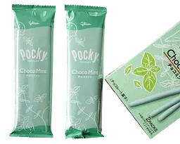 Японські палички Glico Pocky Choco Mint 65.4г - мініатюра 6