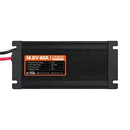 Зарядний пристрій для акумуляторних батарей LiFePO4 14.6V/40A LiTime L12V40A-BCHA-Y (44-00538) - мініатюра 8