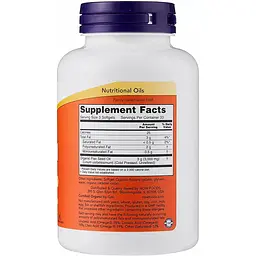 Жирні кислоти NOW Flax Oil 1000 mg, 100 капсул - мініатюра 2