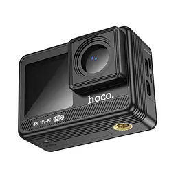Екшн-камера Hoco DV102 4K anti-shake sports Black - мініатюра 3