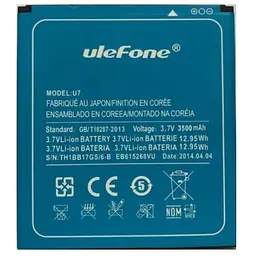 Батарея Ulefone U7 3500 мА*год