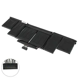 Батарея для ноутбука Apple A1494 (A1398 (Late 2013 – 2014)) 11.26V 8440mAh 95Wh Чорний