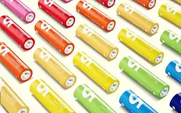 Батарейки Xiaomi ZMi AA batteries 10 шт ZI5 Rainbow - мініатюра 3
