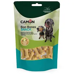 Ласощі Camon Bon Bones у вигляді кісточки зі смаком ванілі 120 г 4.5 см