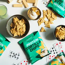 Чіпси BiotechUSA Protein Tortilla Chips Цибуля й сметана 50 г - мініатюра 2