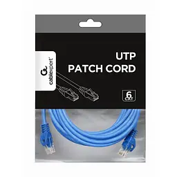 Патч-корд Cablexpert UTP 5Е Blue 10 м (PP6U-10M)
