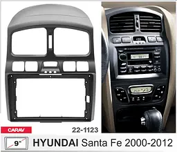 Перехідна рамка Hyundai Santa Fe Carav 22-1123 - мініатюра 5