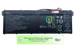 Акумулятор AP19B5L для ноутбука Acer Nitro 5 AN515-42, AN515-42, AN515-52, AN515-53 Aspire A315-58, A715-41, A715-42 3550 mAh (KT.00405.010) - мініатюра 2