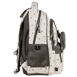 Рюкзак GoPack Education 182M Beige Polka Dots Бежевий (GO26-182M-3) - мініатюра 4