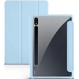 Чохол TPUCristal SlimTPU Spen holder Samsung Galaxy Tab S10 Fe Голубий - мініатюра 2