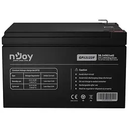 Акумулятор для ДБЖ NJOY GP12122F 12V VRLA (BTVACATBCTI2FCN01B)