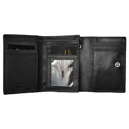 Гаманець жіночий шкіряний Semi Line RFID Black (P8272-0) - мініатюра 2