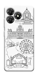 TPU чохол Demsky Kharkiv spirit для ZTE Blade A36