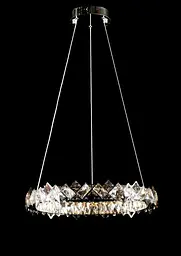 Підвісна світлодіодна люстра Splendid Ray L40802/480/1 LED, кришталь, пульт, димер, 60 W, 48 см - мініатюра 4