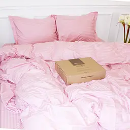 Постільна білизна MirSon Satin 30-0007Pink 160х220 Сімейний (2200005249918) - мініатюра 4