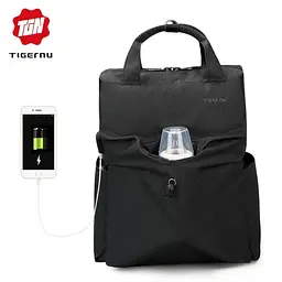 Рюкзак Tigernu T-B3355 Чорний сірий