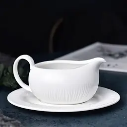Тарілка МВМ My Home Промінь 17.6 см біла (KP-109 S WHITE) - мініатюра 15