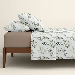 Комплект постільної білизни Cosas Olive mood CS3 Сімейний оливковий (OliveMood_El180x30-15Espresso_160x2) - мініатюра 2