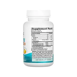 Вітамінно-мінеральний комплекс Nordic Naturals Омега-3 та вітамін D3, 1280 мг та 25 мкг (1000 МО), смак лимона, Ultima (NOR-01794) - мініатюра 5