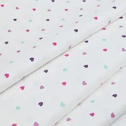 Простирадло на резинці Cosas в дитяче ліжечко PLAYFUL HEARTS 60х120х12 см (PlayfulHearts_120) - мініатюра 4