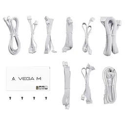 Блок живлення Chieftec Vega M 1000W ATX 3.1 80+ Gold (PPG-1000-CW) White - мініатюра 6