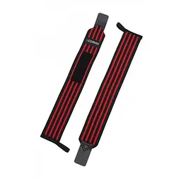Бінти для зап'ястків Wrist Wraps Cornix XR-0195 Black/Red - мініатюра 2