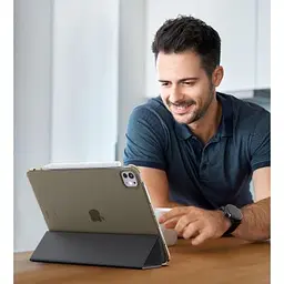 Чохол до планшета BeCover Tri Fold Hard Apple iPad Pro 11" M4 2024 Black (711726) - мініатюра 6