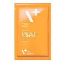 Шампунь VetExpert SPECIALIST SHAMPOO (саше 20x15мл) антибактеріальний, протигрибковий (хлоргекс.3%, кетоконазол 1%)