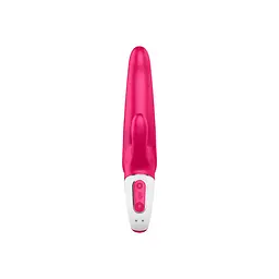 Багатофункціональний вібратор кролик Satisfyer Vibes 22.1 см рожевий - мініатюра 3