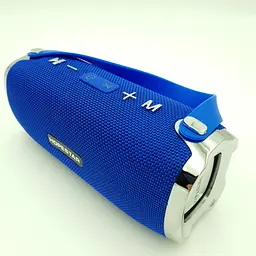 Бездротова акумуляторна колонка Bluetooth акустика FM MP3 AUX USB Hopestar H24 синій