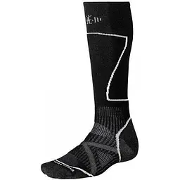 Шкарпетки Smart Wool Men's PhD Ski Medium Black S (1033-SW SW006.001-S)